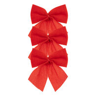 Conjunto de 3 laços de veludo 10cm,  Conjunto de 3 laços de veludo 10cm