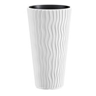 Floreira SANDY slim branco 53cm