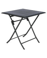 Mesa dobr&aacute;vel AZUA cinza graphite