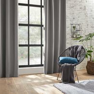 Cortina cinza clara opaca 140x260cm