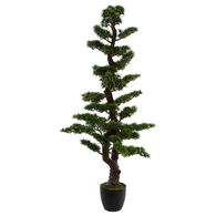 Planta bonsai artificial em vaso