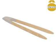 Pin&ccedil;a magn&eacute;tica de torradas em bambu