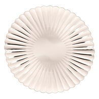 Prato marcador concha prateado 33cm
