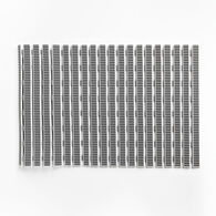 Tapete wc antiderrapante cinza e branco 38x70cm,  Tapete wc antiderrapante cinza e branco 38x70cm