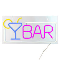 Decora&ccedil;&atilde;o de mural led Neon bar