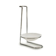 Suporte para colher de cozinha branco