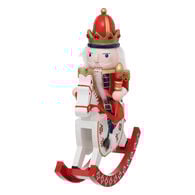 Figura soldado de chumbo com cavalo baloiço,  Figura soldado de chumbo com cavalo baloiço