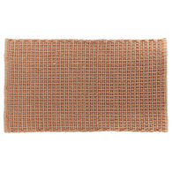 Tapete wc MIMETISME taupe em algod&atilde;o 50x90cm