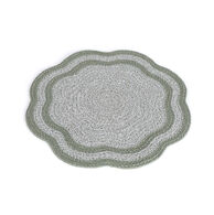 Individal de mesa AVELINE verde 38cm
