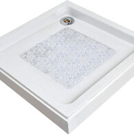 Tapete wc antiderrapante bolhas 50x50cm