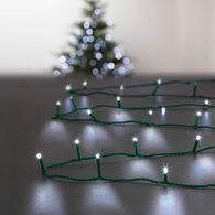 Série luminosa de natal branco frio 240 leds 24m