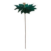 Haste poinsettia verde 75cm