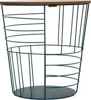 Mesa De Apoio Azul Kumi 36.50X38Cm