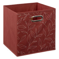 Caixa De Arrumação Terracota Minimalist 31x31cm,  Caixa De Arrumação Terracota Minimalist 31x31cm