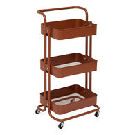 Trolley de cozinha COLOR EDITION castanho