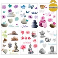 Sticker zen romance 40x30cm