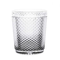 Copo antracite DIAMOND sem pé de vidro 30cl