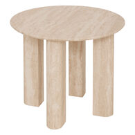 Mesa de apoio ANAYA bege em mdf,  Mesa de apoio ANAYA bege em mdf