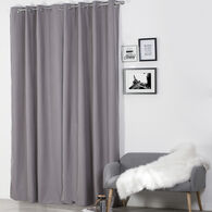 Cortina isolante cinza clara 140x260cm