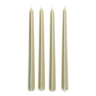 Conjunto de 4 velas dourado