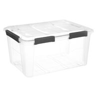 Caixa de arrumação de plástico 75l,  Caixa de arrumação de plástico 75l