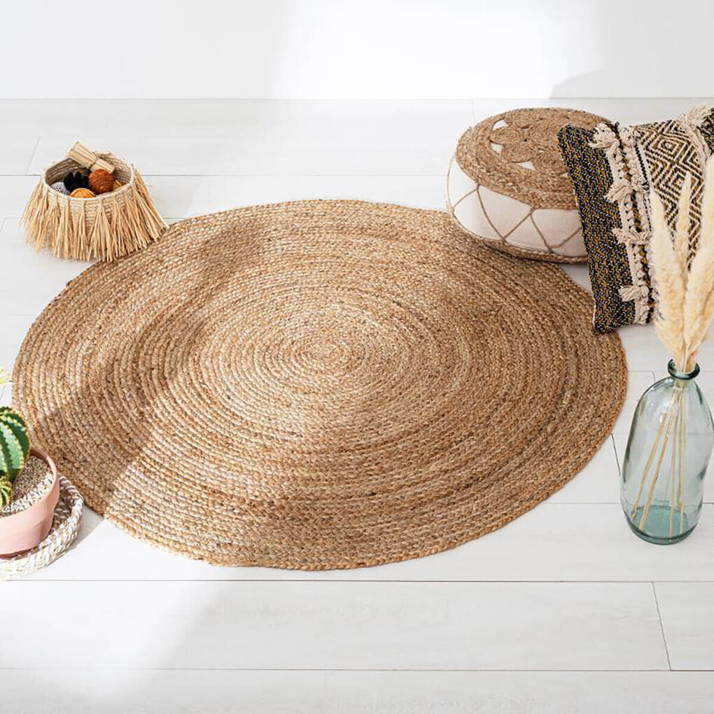 Atmosphera - Tapis en bambou latté 50X80 L, 80 x l, 50 cm GRIS Atmosphera - Tapis en bambou latté 50X80 L, 80 x l, 50 cm GRIS