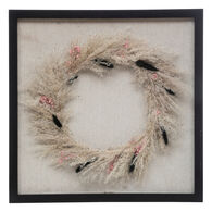 Quadro decorativo NIA com flores secas 55x55cm