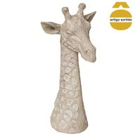 Cabeça girafa SAFARI 33cm,  Cabeça girafa SAFARI 33cm