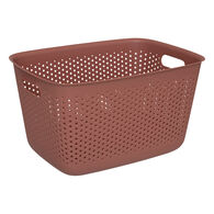 Cesto de arrumação TILA terracota 17l,  Cesto de arrumação TILA terracota 17l