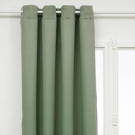 Conjunto de 2 cortinas opacas verde celad&oacute;n 135x240cm