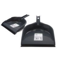 Apanhador de lixo cinza com borracha,  Apanhador de lixo cinza com borracha