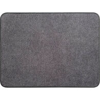 Tapete de entrada HEXAGONE cinza escuro 45x60cm,  Tapete de entrada HEXAGONE cinza escuro 45x60cm