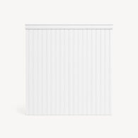 Conjunto de 4 pain&eacute;is decorativos BENY branco 100cm