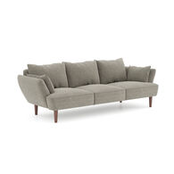 Sofá BRUGES cinza 3 lugares