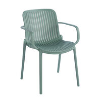 Cadeira BARI verde com bra&ccedil;os