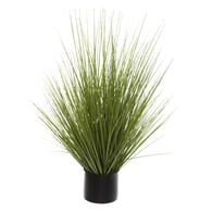 Planta artificial com vaso 74cm,  Planta artificial com vaso 74cm