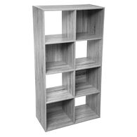 Estante cinzenta para 8 caixas MIXMODUL,  Estante cinzenta para 8 caixas MIXMODUL