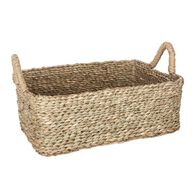 Cesto decorativo seagrass natural