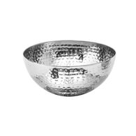 Saladeira em inox martelado 19cm