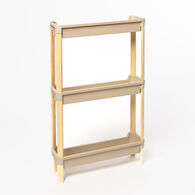 Estante multifuncional bege