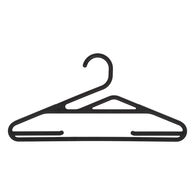 Conjunto de 5 cruzetas em plastico preto