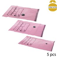 Conjunto de 5 sacos em vácuo perfumados