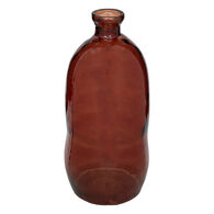 Jarra ULY âmbar de vidro reciclado 73cm,  Jarra ULY âmbar de vidro reciclado 73cm