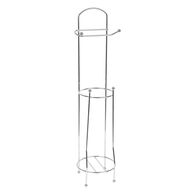 Suporte porta rolos wc cromado em metal |