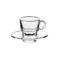 Ch&aacute;vena de Vidro C/Pires