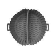 Forma com 2 compartimentos para fritadeira air frayer