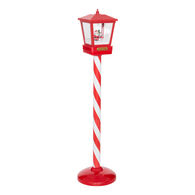 Poste luminoso decorativo com 2 leds 80cm