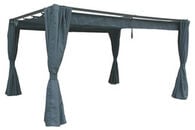 Cortinas pérgola palmeira cinza ardósia,  Cortinas pérgola palmeira cinza ardósia
