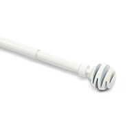 Kit varão extensível branco 210-380cm,  Kit varão extensível branco 210-380cm