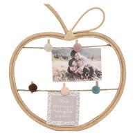 Moldura POMME bege em rattan,  Moldura POMME bege em rattan